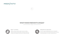 Desktop Screenshot of medvantx.com